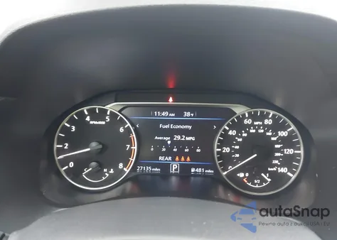 2025 Nissan Altima Sv Fwd z USA, uszkodzony, nr VIN 1N4BL4DV8SN349500